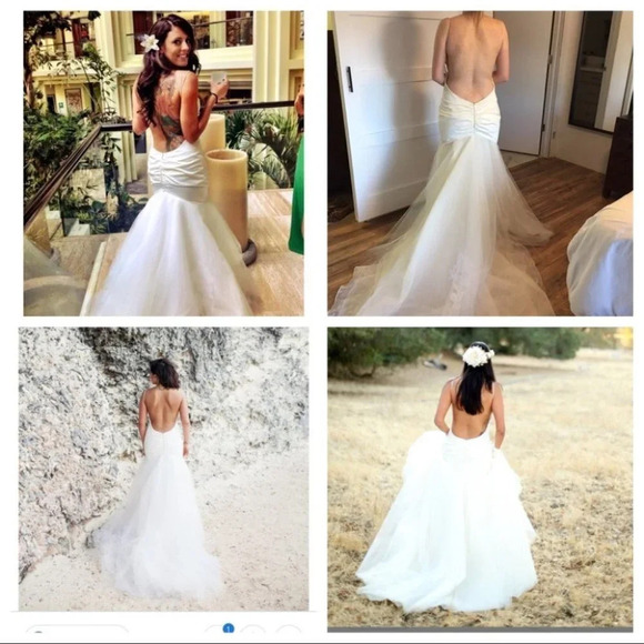 Katie May Charleston Wedding Dress Gown Backless - Picture 2 of 8